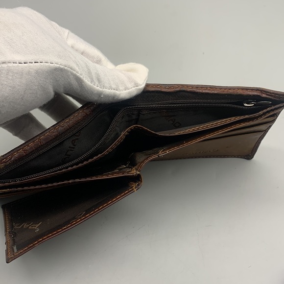 Paniao River Crocodile Skin Mens Wallet - Picture 5 of 6